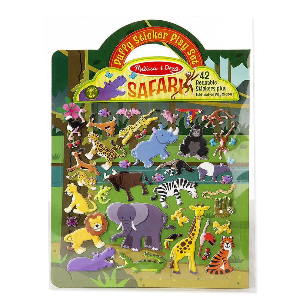 Стикери Сафари - Занимателни Играчки - Melissa And Doug - BebeMama