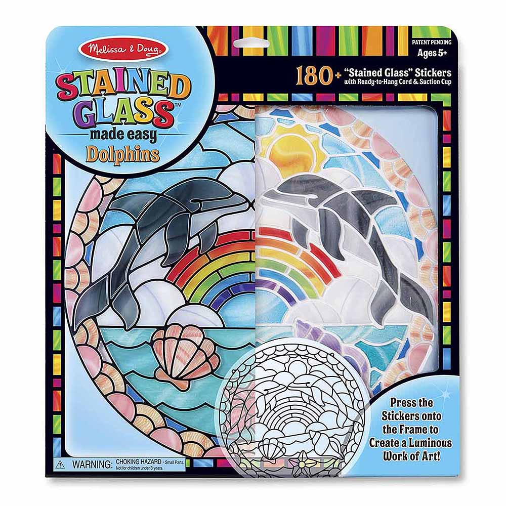 Стъклопис Делфини - Умения И Творчество - Melissa And Doug - BebeMama