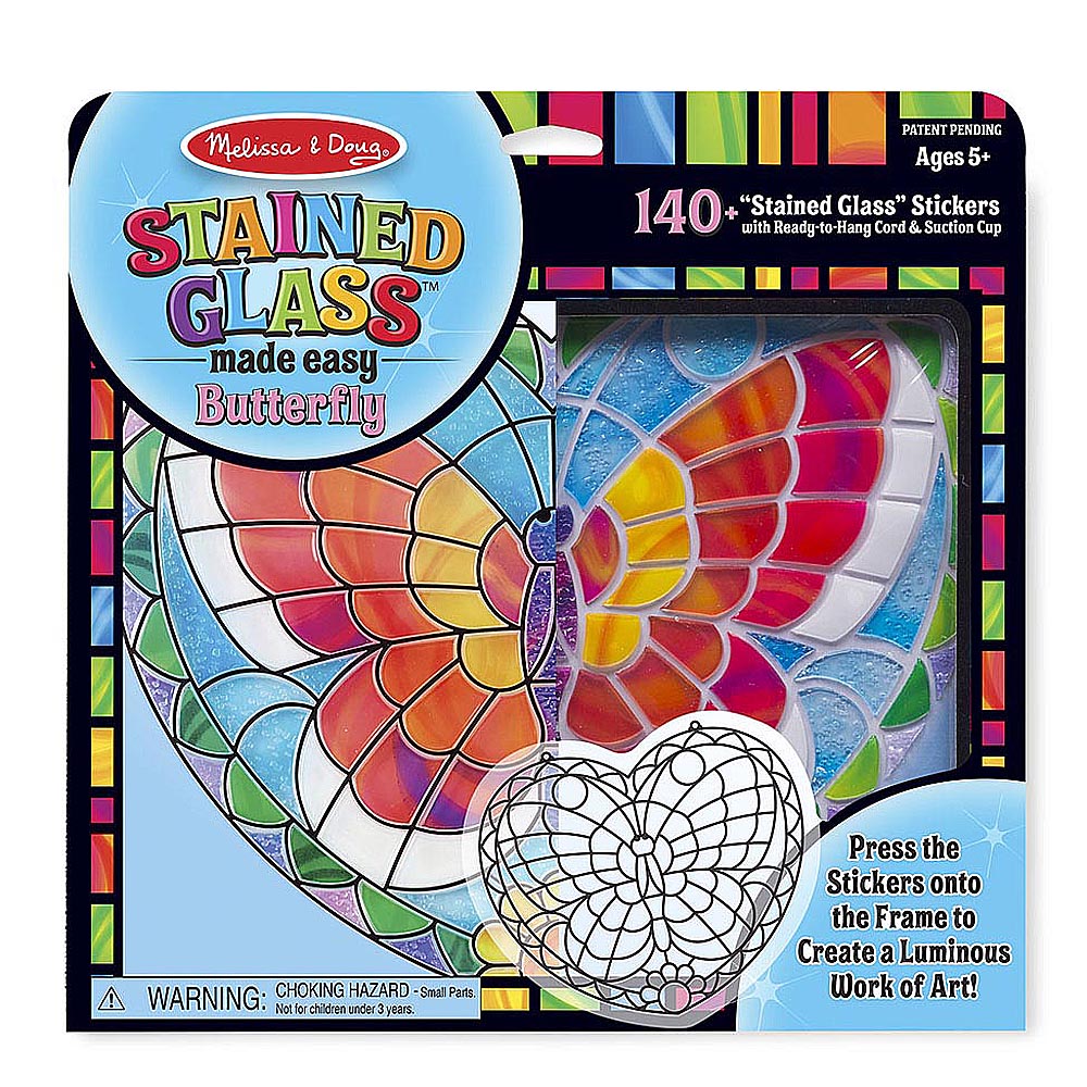 Стъклопис Пеперуда - Умения И Творчество - Melissa And Doug - BebeMama
