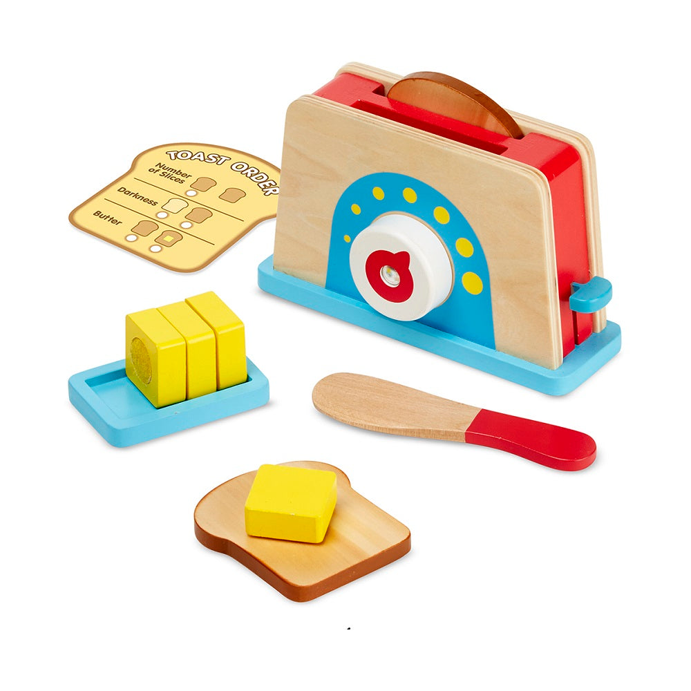 Дървен Тостер - Дървени Играчки - Melissa And Doug - BebeMama