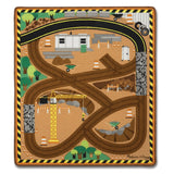 Килимче С Дървени Мпс - Коли, Камиони, Влакове И Самолети - Melissa And Doug - BebeMama