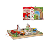 Дървен Комплект В Куфарче-Ферма - Дървени Играчки - Melissa And Doug - BebeMama