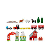 Дървен Комплект В Куфарче-Ферма --- BebeMama