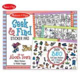 Книжка Със Стикери - Град - Занимателни Играчки - Melissa And Doug - BebeMama