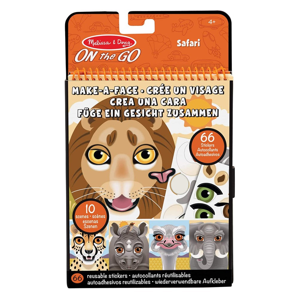 Стикери Сафари Животни - Занимателни Играчки - Melissa And Doug - BebeMama