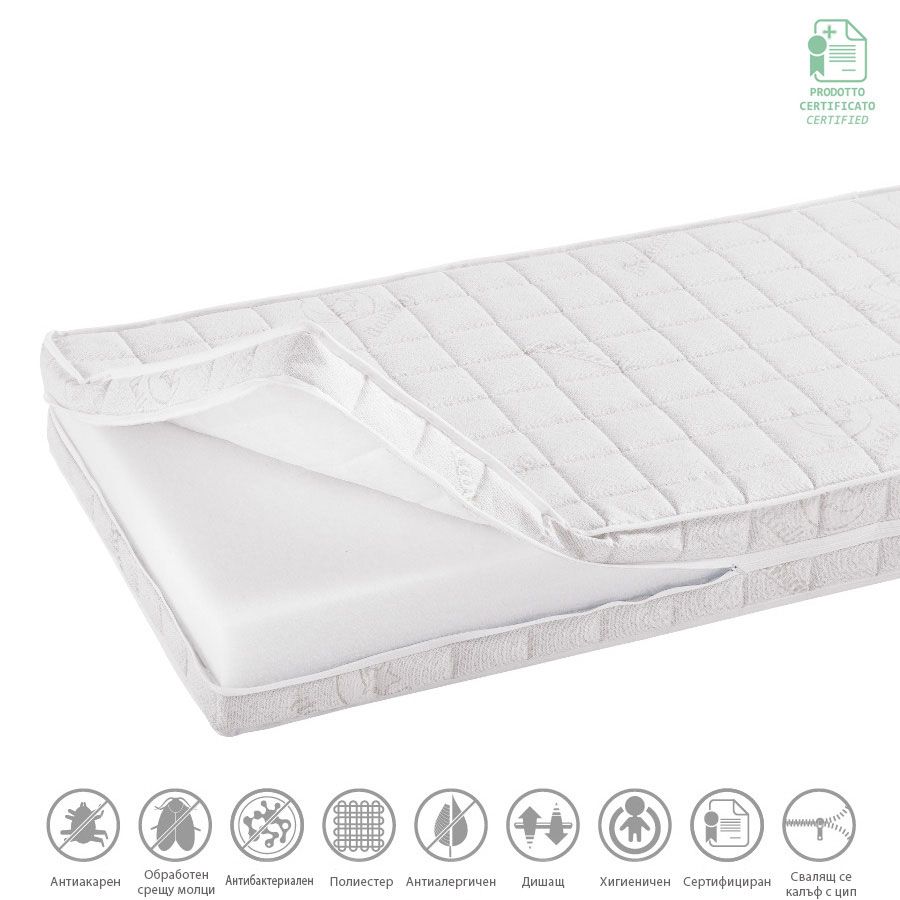 Матрак 60Х125Х12 - Матраци - Italbaby - BebeMama