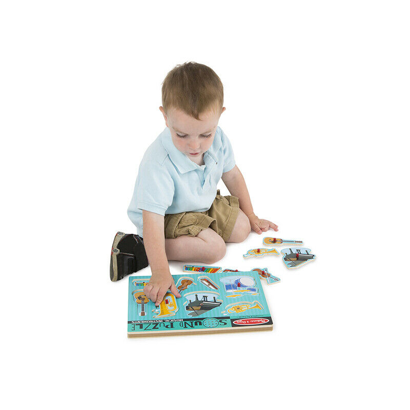 Пъзел Музикални Инструменти Със Звук --- BebeMama