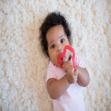 Чесалка За Масаж Гъвкава Розова --- BebeMama