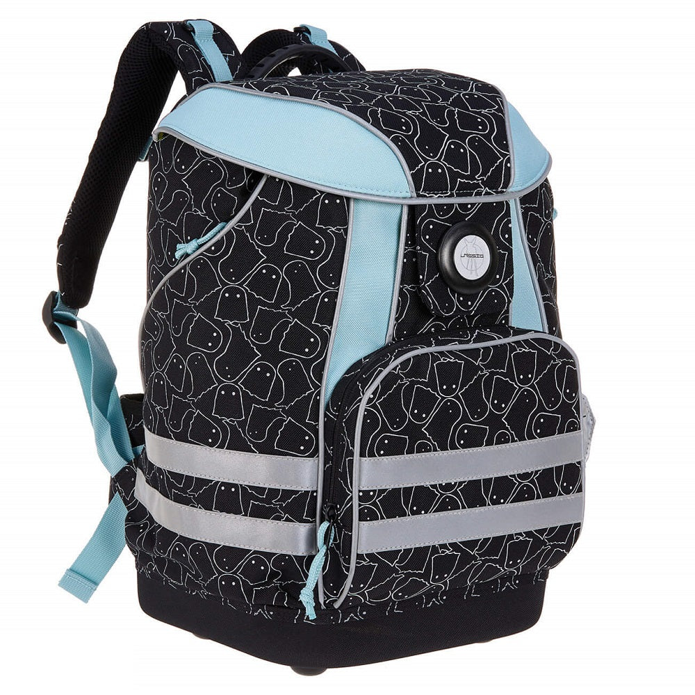 Раница За Училище Spooky Черен - Детски Раници - Lassig - BebeMama