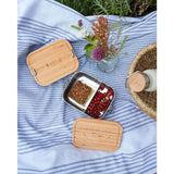 Кутия За Обяд Бамбук И Метал --- BebeMama