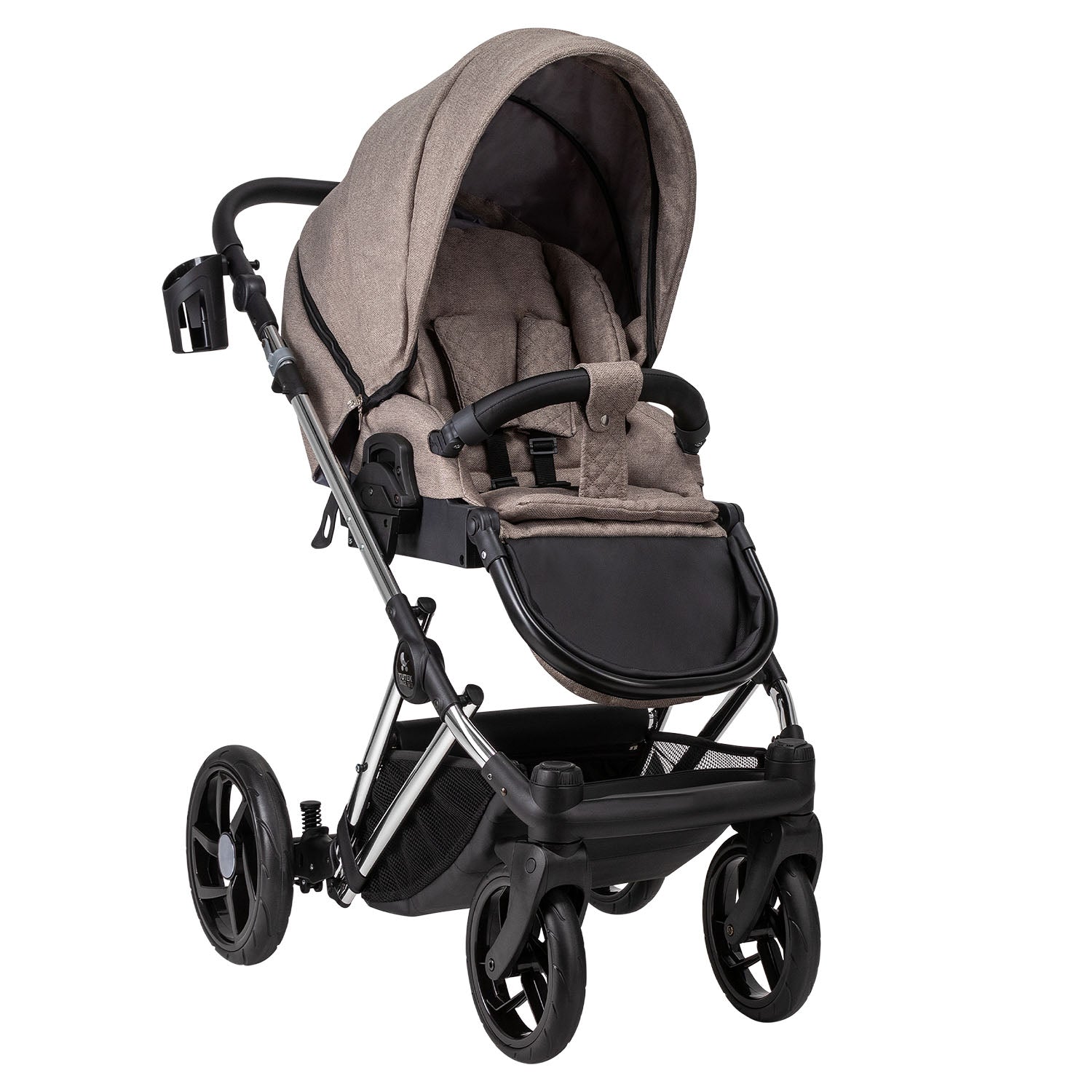 Количка Diamos Pro 5 Beige 3В1 Непомп.Гуми --- BebeMama