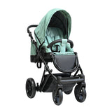 Количка Diamos Pro 3В1 500/55-Черна-Хром Рама Нг --- BebeMama