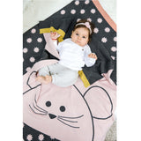 Одеяло Stars Light Pink 75 X 100 Cm --- BebeMama