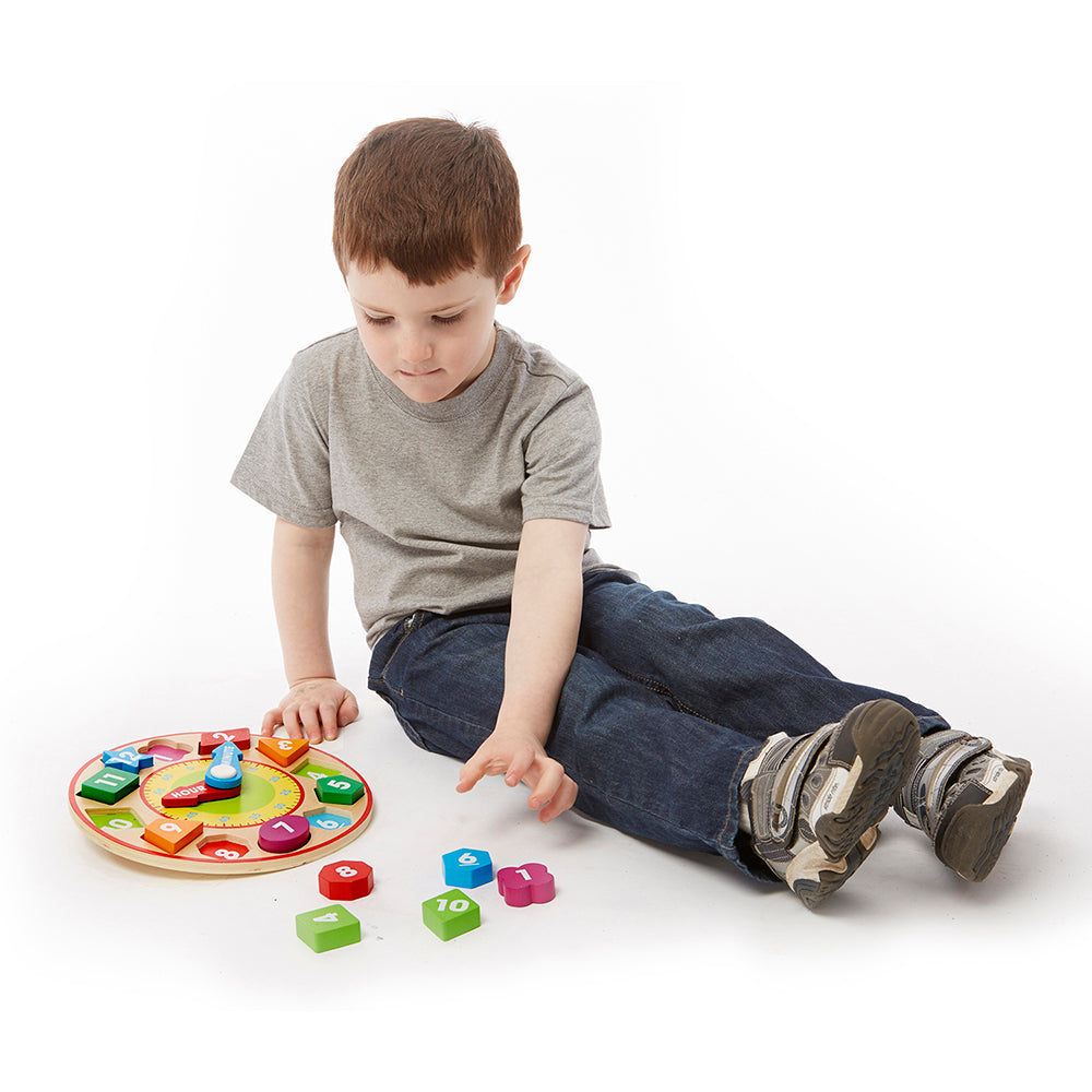 Дървен Часовник Сортер --- BebeMama