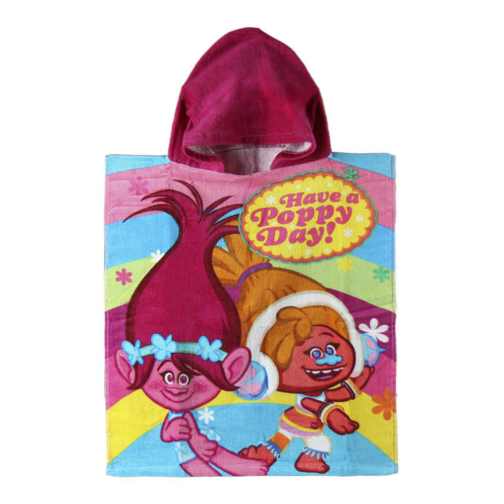 Пончо За Плаж 50X115Cm Trolls - Хавлии - Cerda - BebeMama