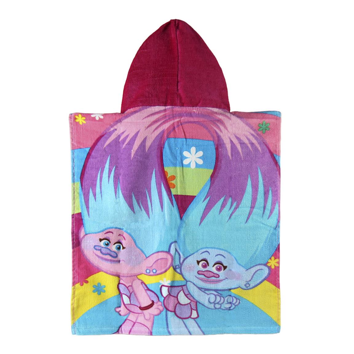 Пончо За Плаж 50X115Cm Trolls --- BebeMama