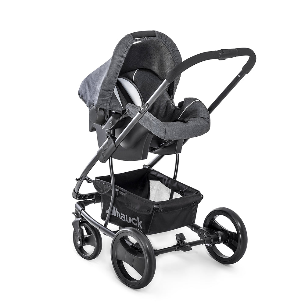 Количка Pacific 4 Shop N Drive Melange Charcoal --- BebeMama