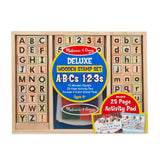 Печати Abc - Дървени Играчки - Melissa And Doug - BebeMama