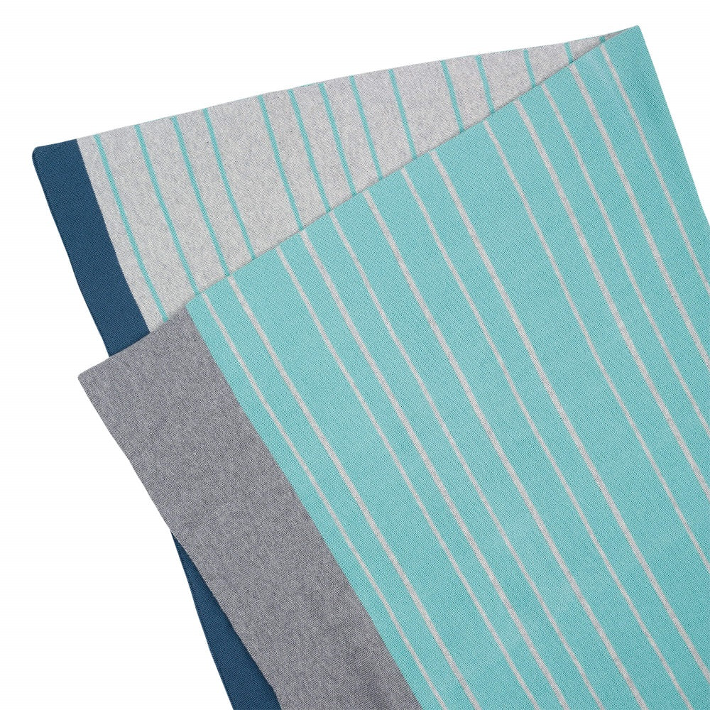 Одеяло Str. Light Grey 75 X 100 Cm --- BebeMama