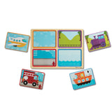 Пъзел Дървен Превозни Средства --- BebeMama