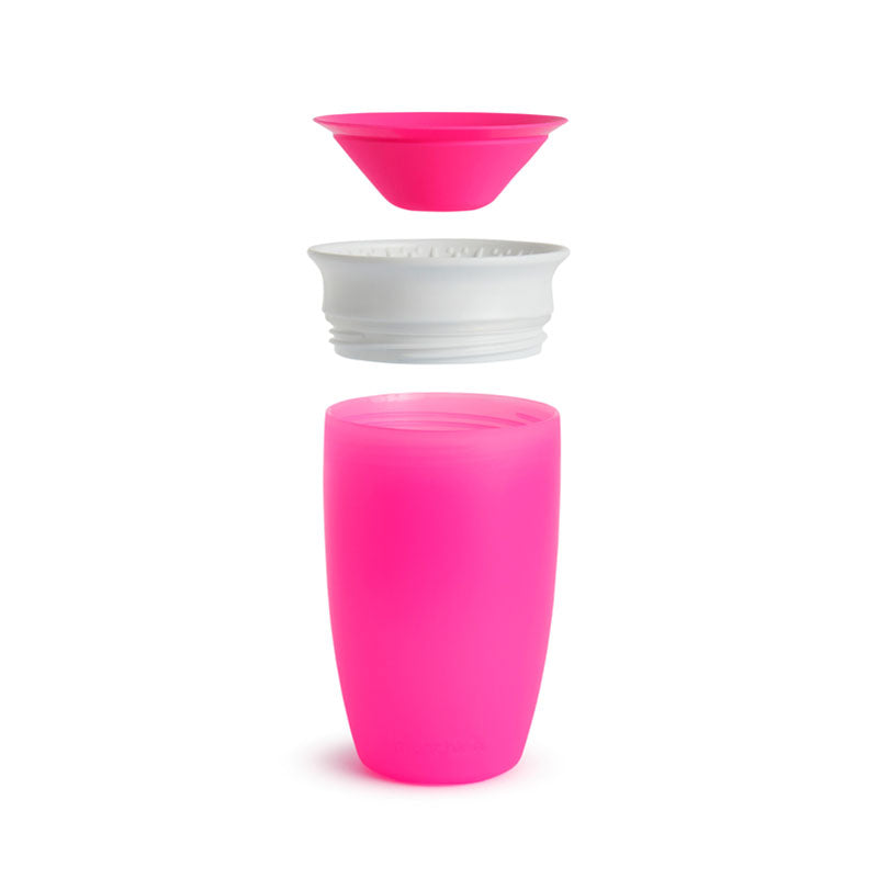 Чаша Miracle 360° Sippy Cup Pink 296Мл --- BebeMama
