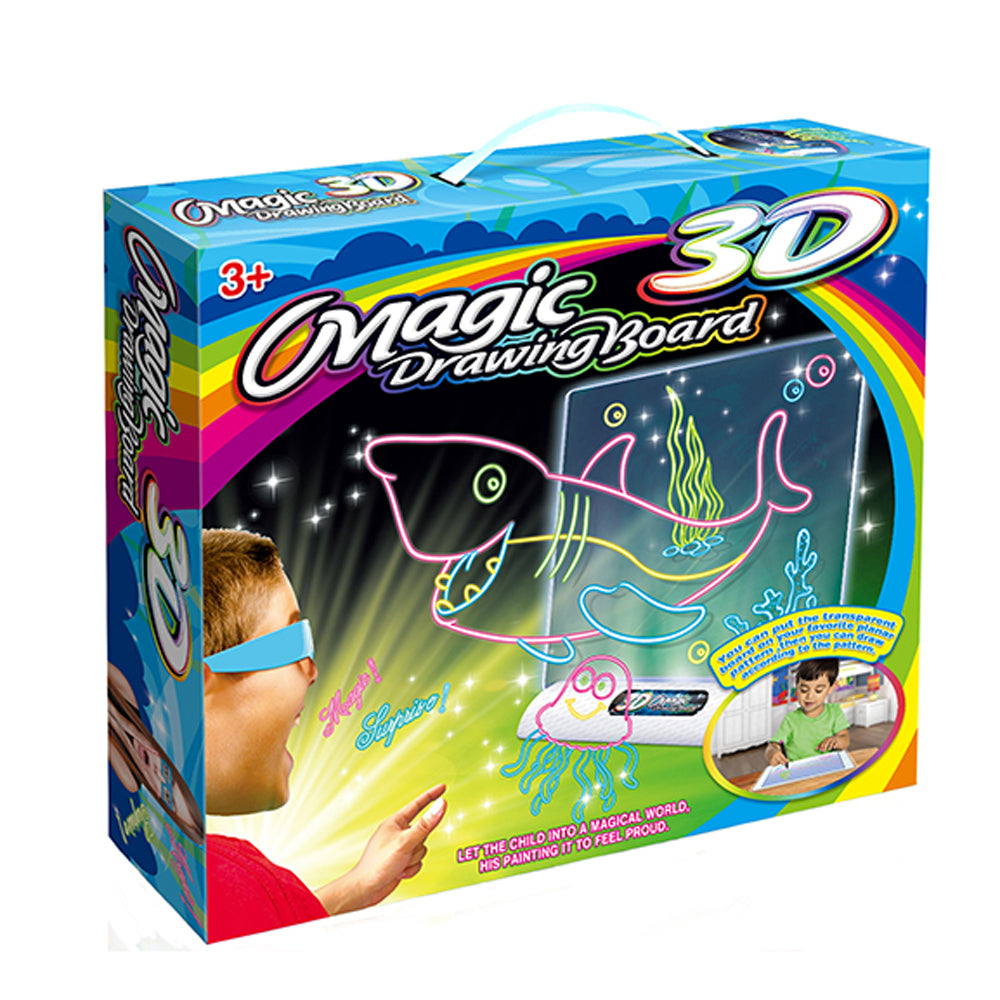 Дъска За Рисуване На Батерии Морско Дъно - Умения И Творчество - Raya Toys - BebeMama