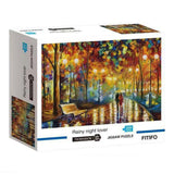 Пъзел Влюбени В Дъждовна Нощ 1000 Ч. - Пъзели - Raya Toys - BebeMama