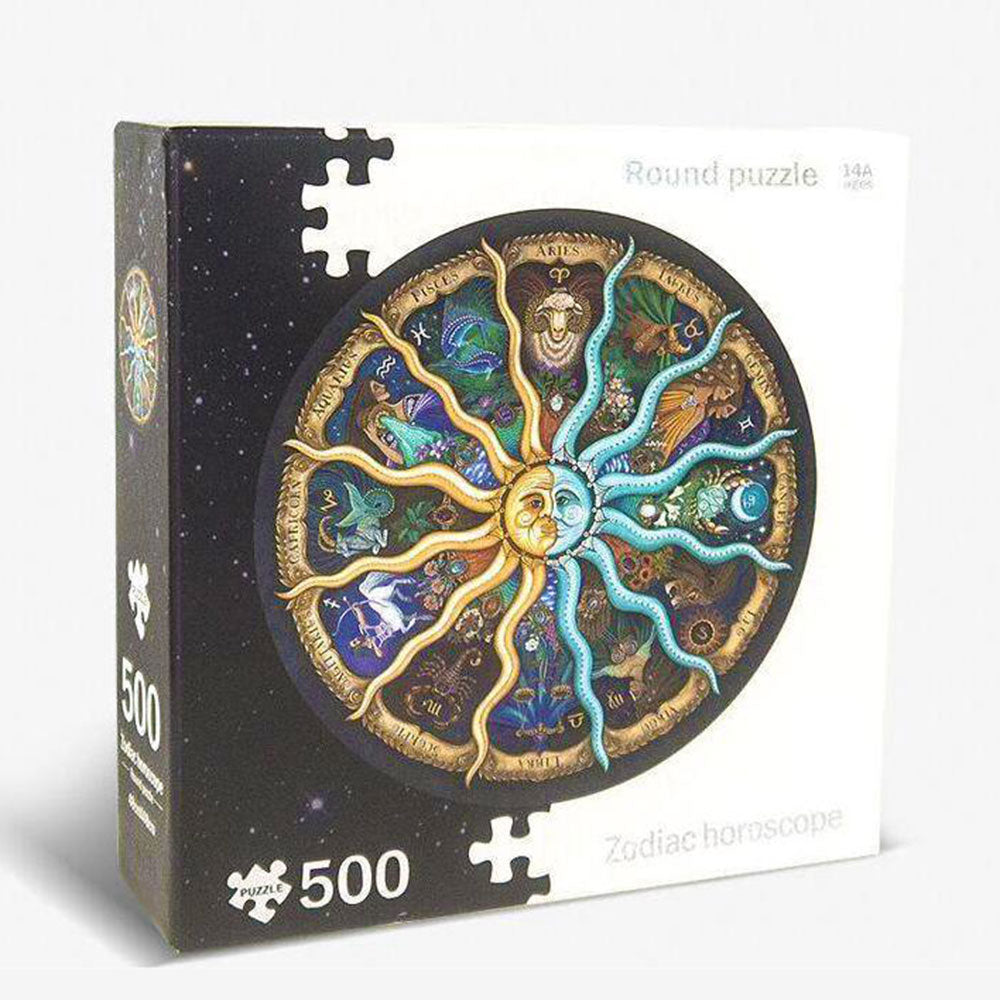 Пъзел Зодиакални Знаци 500 Ч. - Пъзели - Raya Toys - BebeMama