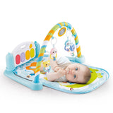Бебешки Фитнес Пиано Зелен - Активна Гимнастика - Raya Toys - BebeMama