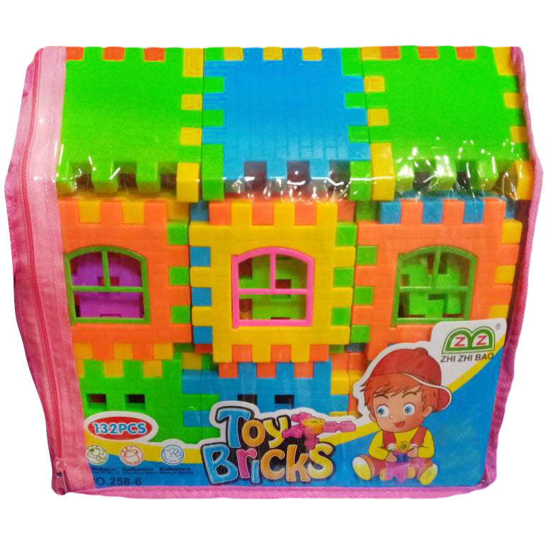 Конструктор Пъзел - Къщи - Строители, Мозайки И Конструктори - Raya Toys - BebeMama