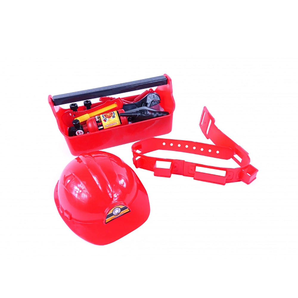 Пожарникарски К-Т В Куфар С Каска - Инструменти - Raya Toys - BebeMama