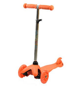 Тротинетка S910B Със Светещи Гуми Оранжева - Тротинетки - Azaria - BebeMama