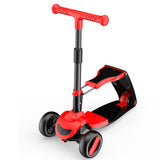 Тротинетка 3В1 Hd-S8 Червена - Тротинетки - Azaria - BebeMama