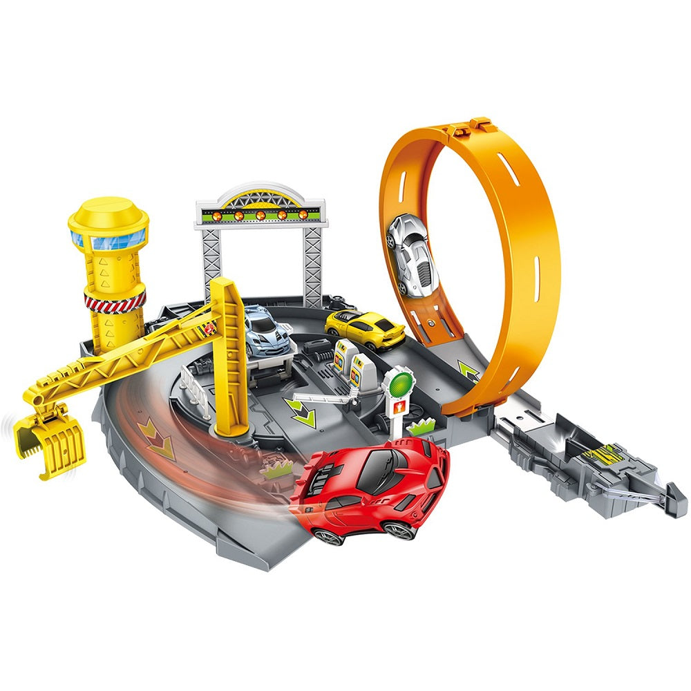 Паркинг С 4 Коли - Коли, Камиони, Влакове И Самолети - Raya Toys - BebeMama