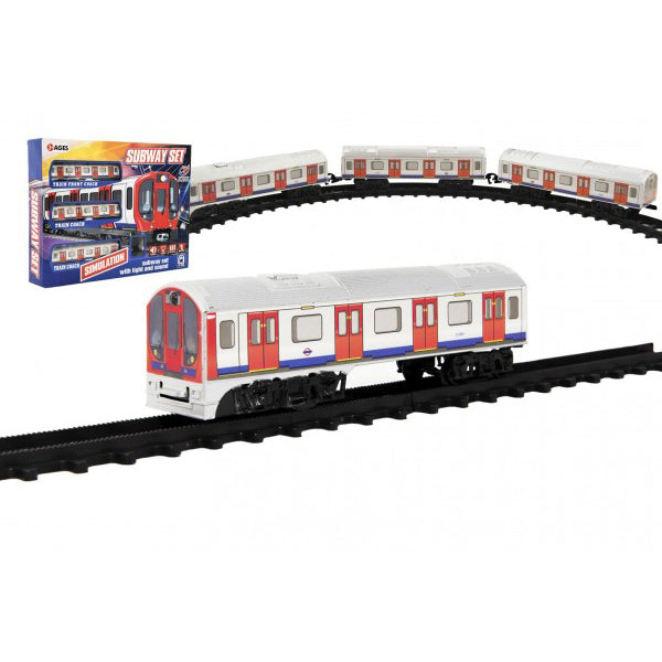 Електрическо Метро С Релси 88 Cм --- BebeMama