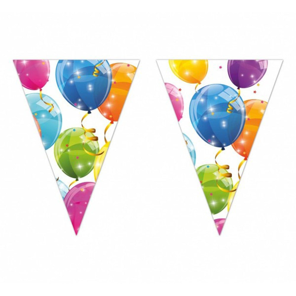 Флагче Триъгълно 9Бр Искрящо --- BebeMama