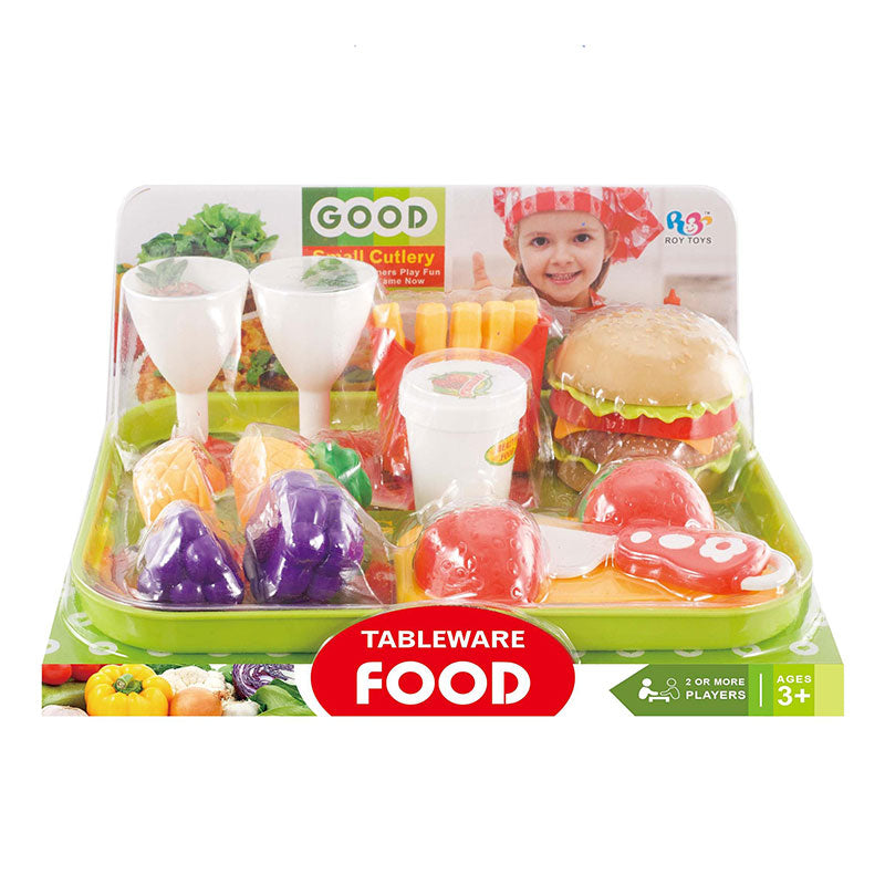 Игрален Комплект Храни - Кухни И Готварски Пособия - Raya Toys - BebeMama