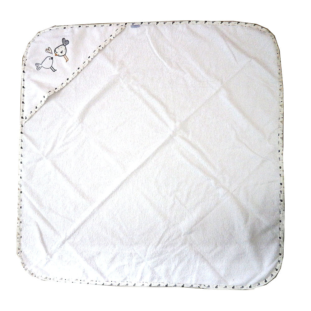 Хавлия С Качулка Maxi Plus Birds 100/100 01 --- BebeMama