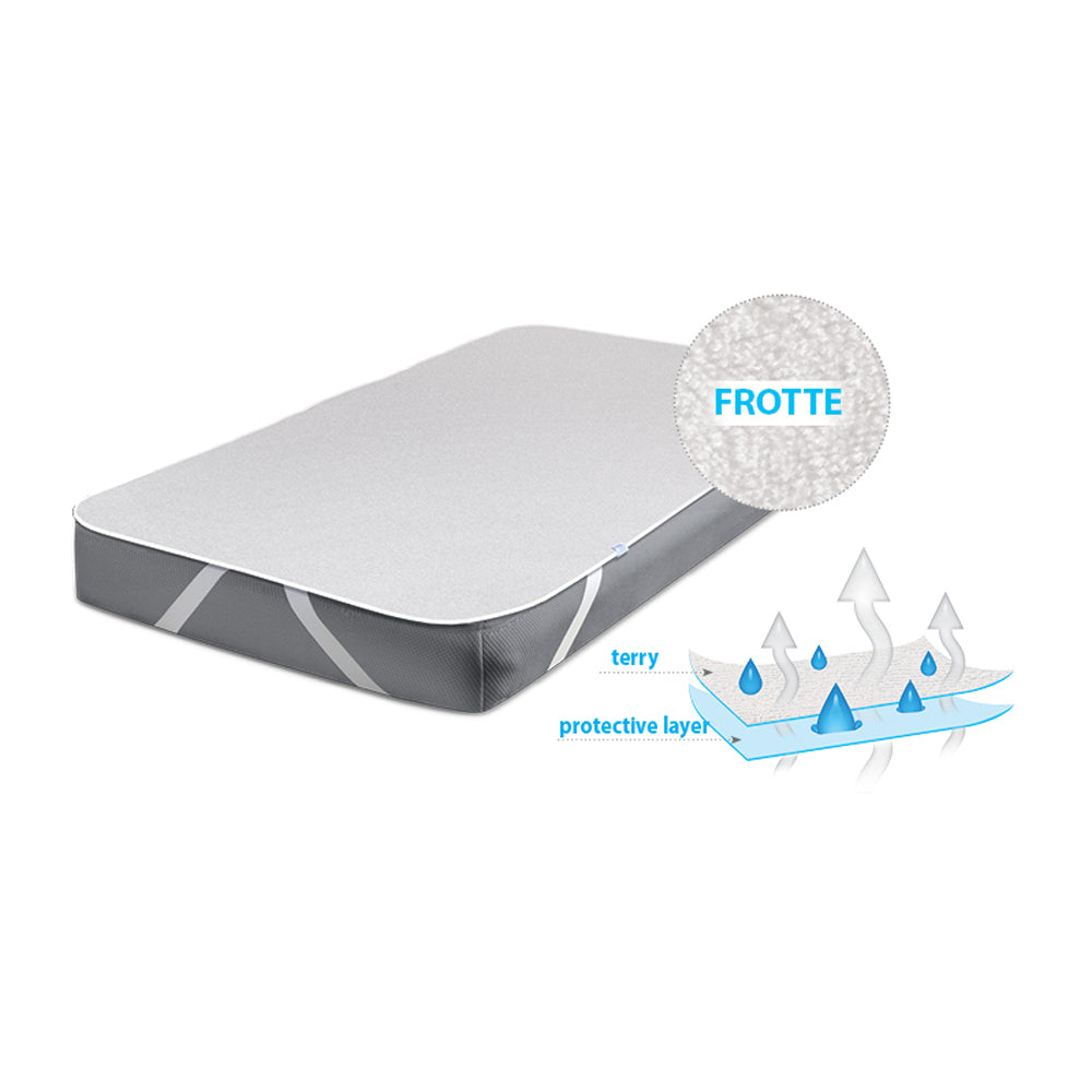 Протектор С 4 Ластика Хавлия 60/120 - Протектор За Матрак - Baby Matex - BebeMama