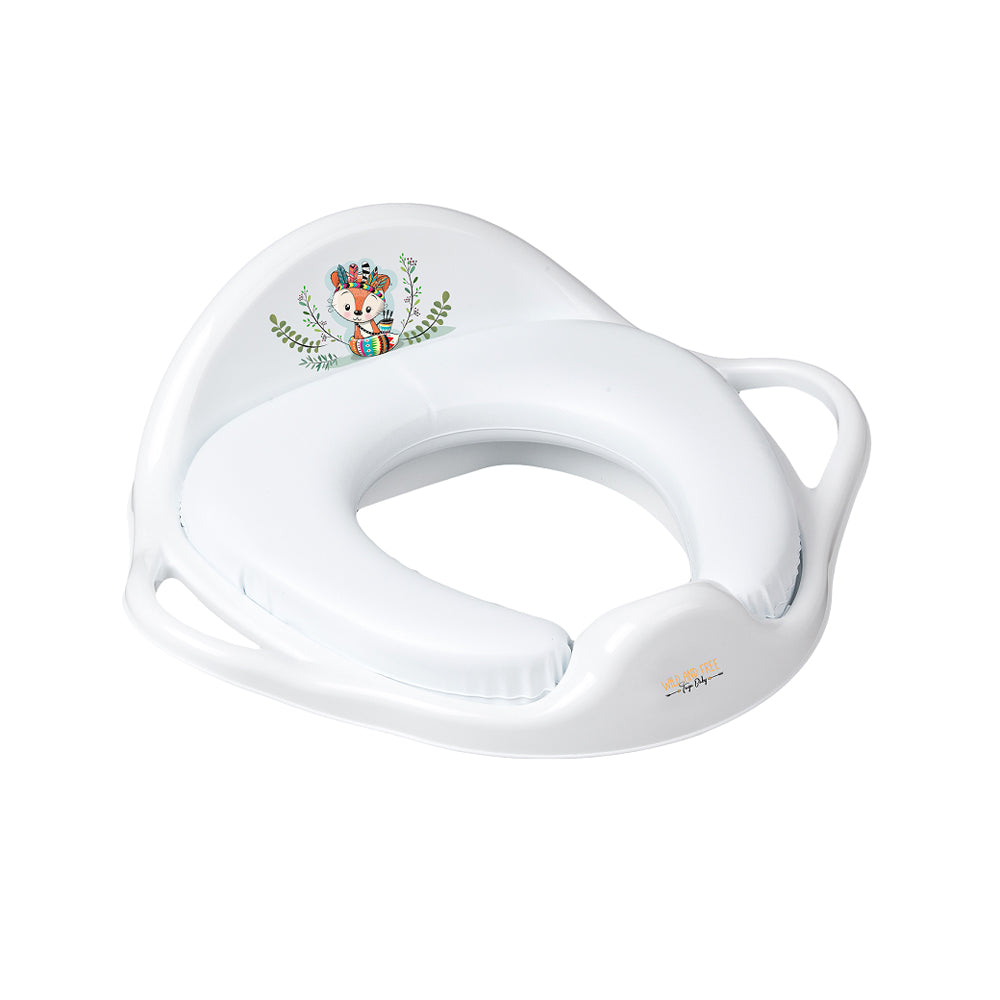 Мека Седалка За Wc Fox Бяла - Адаптори За Тоалетна - Tega Baby - BebeMama