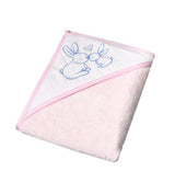 Kr008 Хавлия С Качулка L. Bunnies 100/100 Розова - Хавлии - Tega Baby - BebeMama