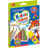 Цветни Моливи 18 Бр. В Картонена Кутия --- BebeMama