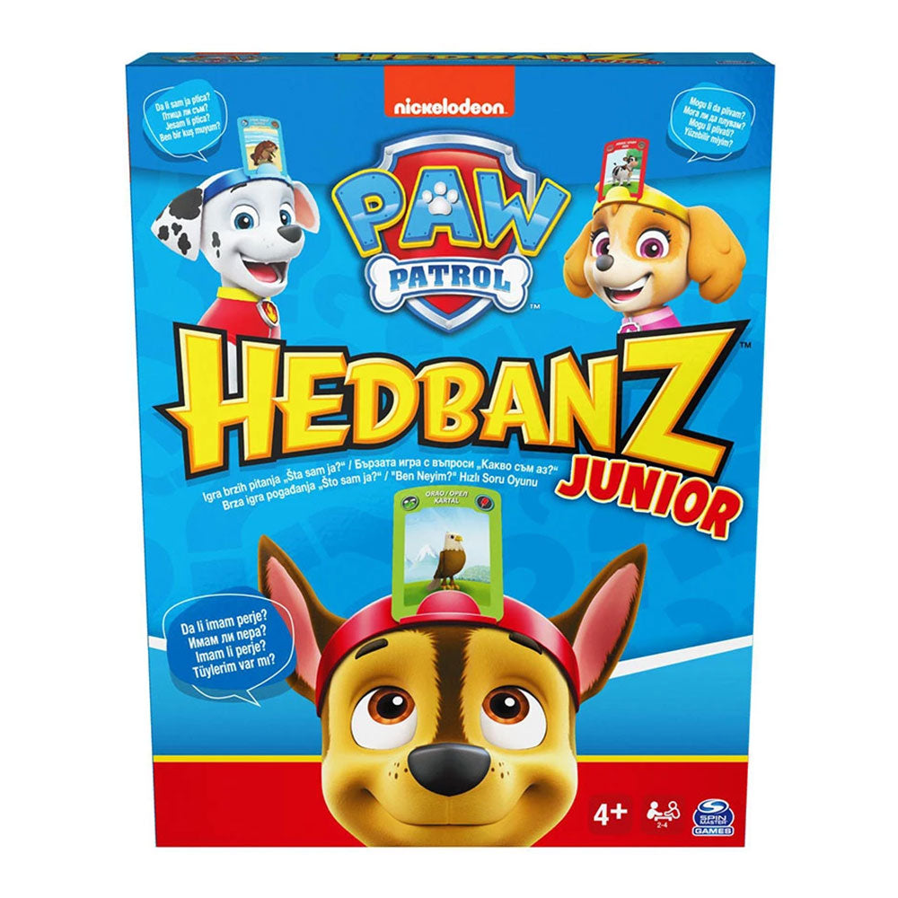 Настолна Игра Paw Patrol Hedbanz Junior 20124504 - Занимателни Играчки - Spin Master - BebeMama