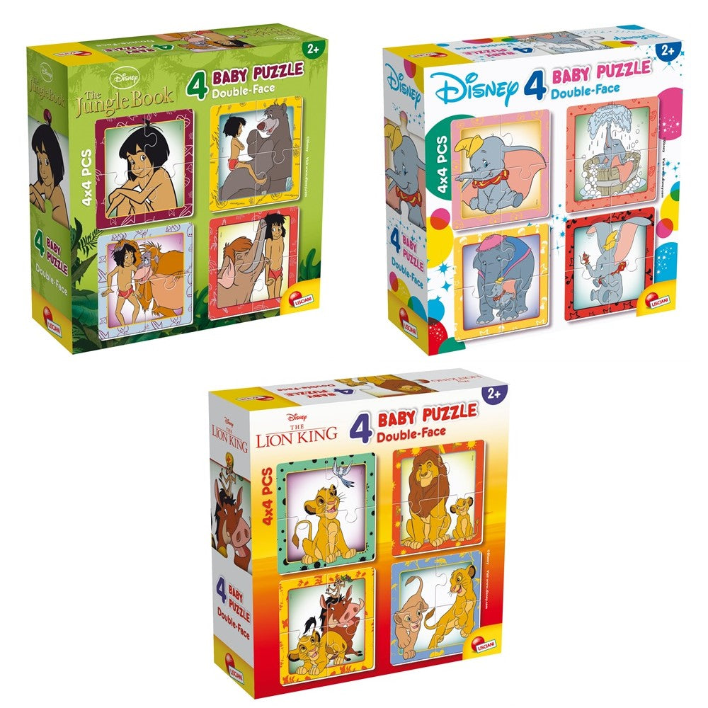 Пъзел 4X4Ч. Класически Double-Face 4 In 1 --- BebeMama