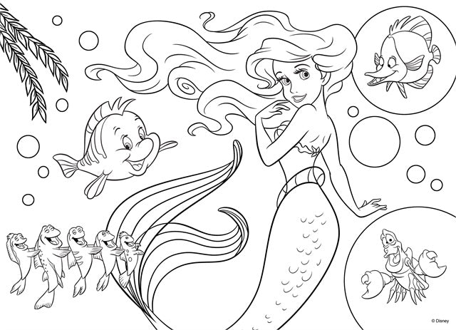 Пъзел 60Ч. Little Mermaid Df Plus --- BebeMama