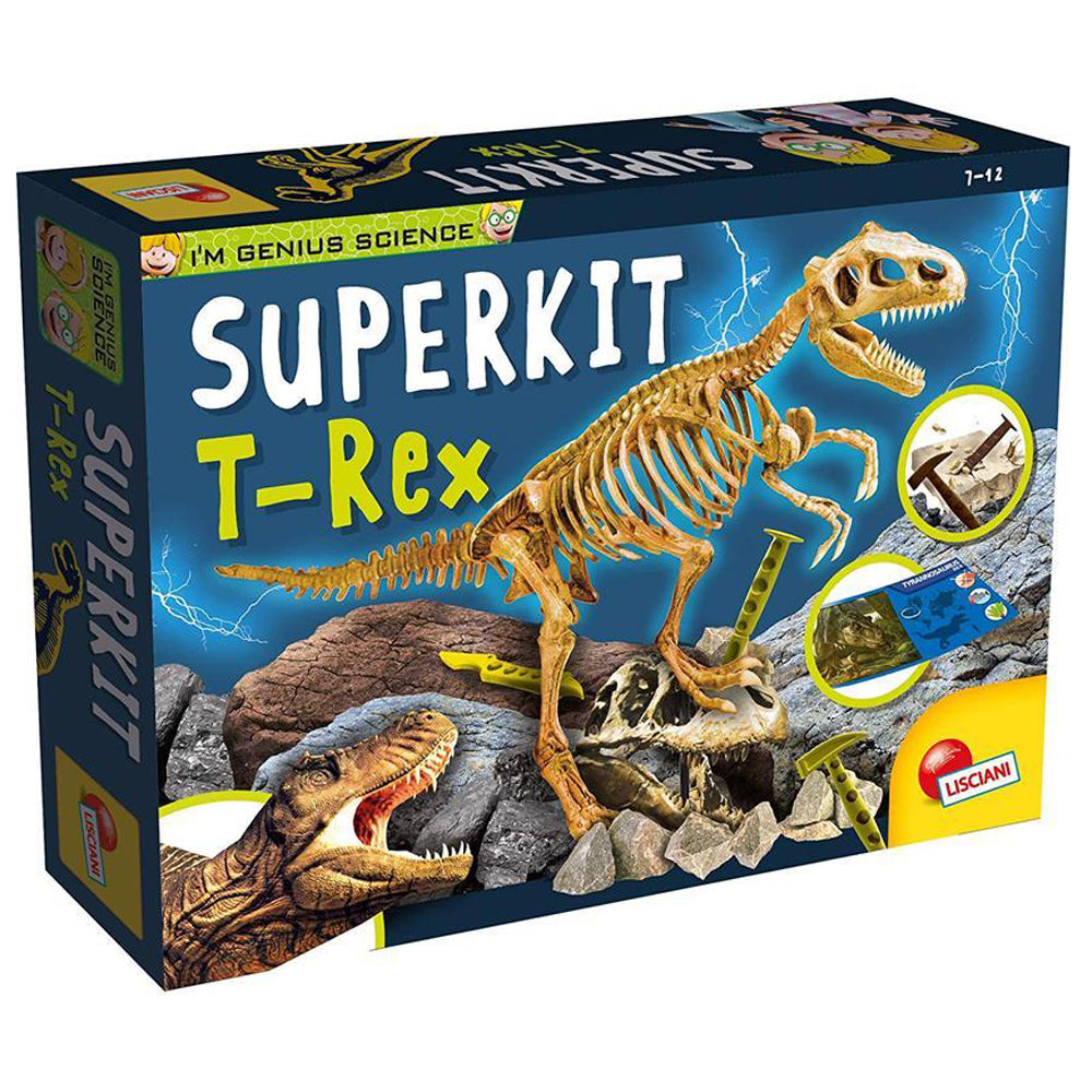Малък Гений Супер Комплект T-Rex Нов - Професии За Малки И Големи - Lisciani - BebeMama