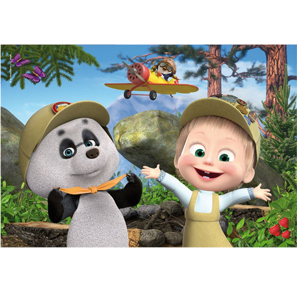 Пъзел 2Х12 Ч. Supermaxi Masha 2 --- BebeMama