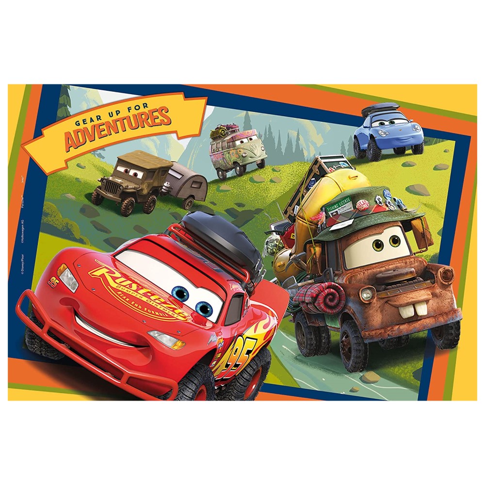 Пъзел 2Х12 Ч. Maxi Cars --- BebeMama