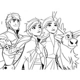 Пъзел 24 Ч. Df Maxi Floor Frozen 2 --- BebeMama