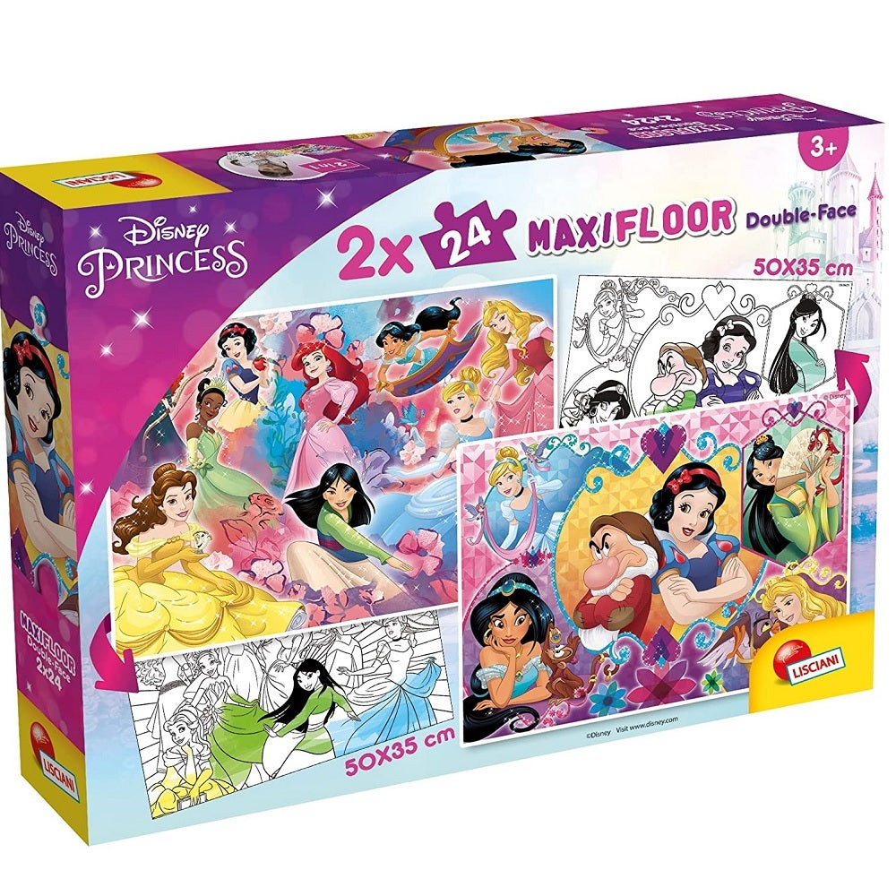 Пъзел 2X24 Ч. Maxifloor Princess --- BebeMama